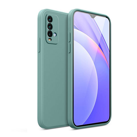 Coque Ultra Fine Silicone Souple 360 Degres Housse Etui YK2 pour Xiaomi Redmi 9T 4G Vert