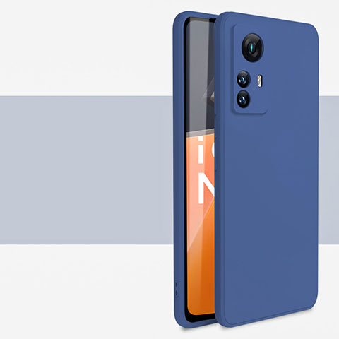 Coque Ultra Fine Silicone Souple 360 Degres Housse Etui YK2 pour Xiaomi Redmi K50 Ultra 5G Bleu