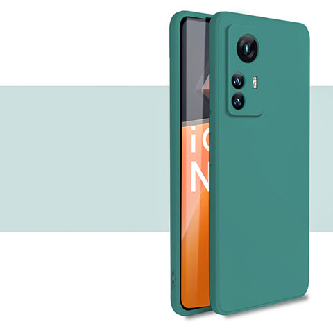 Coque Ultra Fine Silicone Souple 360 Degres Housse Etui YK2 pour Xiaomi Redmi K50 Ultra 5G Vert