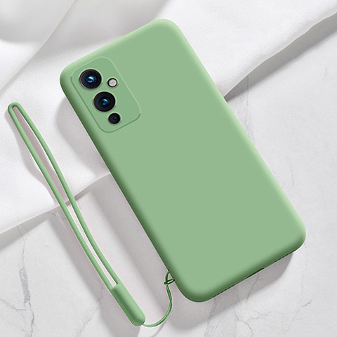 Coque Ultra Fine Silicone Souple 360 Degres Housse Etui YK3 pour OnePlus 9 5G Vert