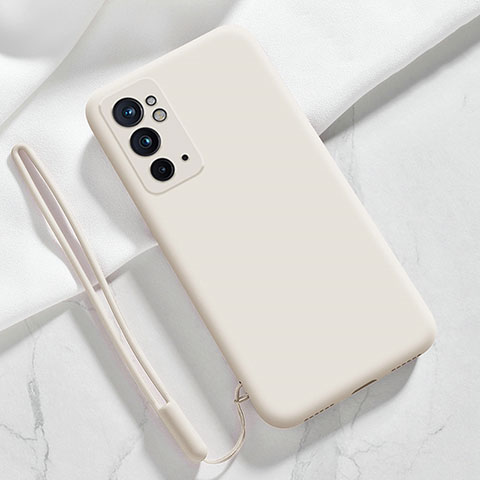 Coque Ultra Fine Silicone Souple 360 Degres Housse Etui YK3 pour OnePlus 9RT 5G Blanc