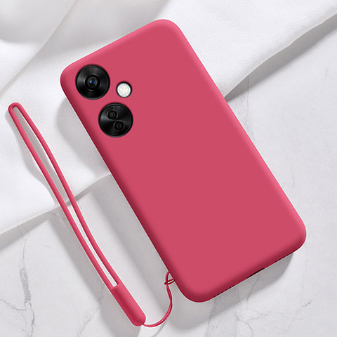 Coque Ultra Fine Silicone Souple 360 Degres Housse Etui YK3 pour OnePlus Nord CE 3 Lite 5G Rouge