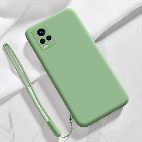 Coque Ultra Fine Silicone Souple 360 Degres Housse Etui YK3 pour Vivo iQOO 7 5G Vert