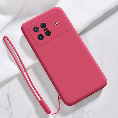 Coque Ultra Fine Silicone Souple 360 Degres Housse Etui YK3 pour Vivo X Note Rouge