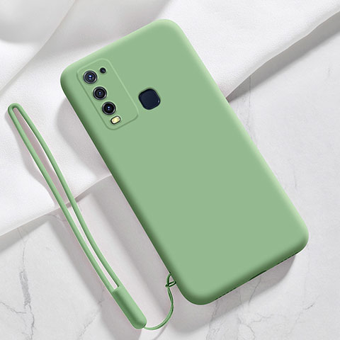 Coque Ultra Fine Silicone Souple 360 Degres Housse Etui YK3 pour Vivo Y50 Vert