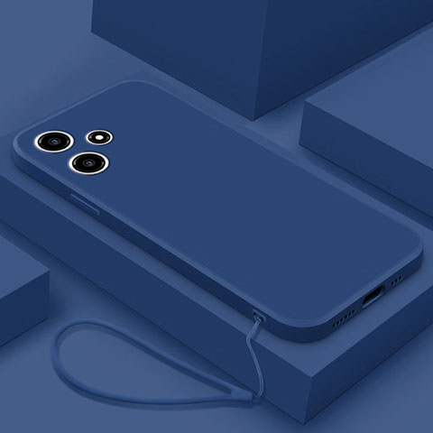 Coque Ultra Fine Silicone Souple 360 Degres Housse Etui YK3 pour Xiaomi Poco M6 Pro 5G Bleu