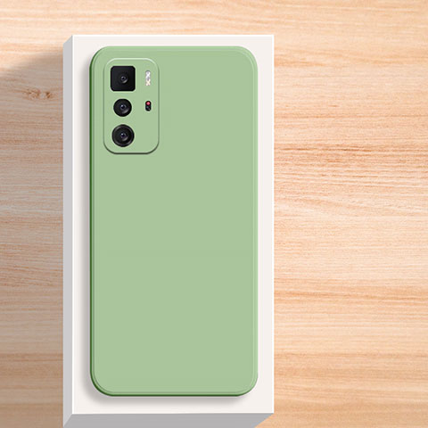 Coque Ultra Fine Silicone Souple 360 Degres Housse Etui YK3 pour Xiaomi Poco X3 GT 5G Pastel Vert