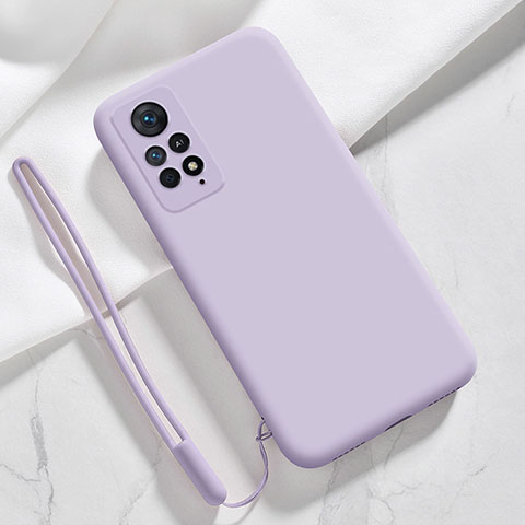 Coque Ultra Fine Silicone Souple 360 Degres Housse Etui YK3 pour Xiaomi Poco X4 Pro 5G Violet Clair