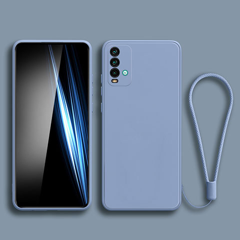 Coque Ultra Fine Silicone Souple 360 Degres Housse Etui YK3 pour Xiaomi Redmi 9 Power Gris Lavende