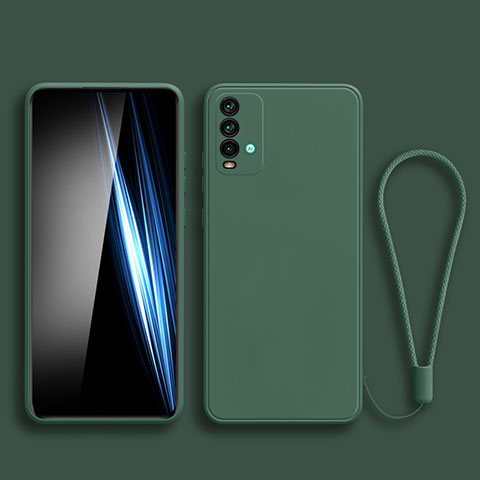 Coque Ultra Fine Silicone Souple 360 Degres Housse Etui YK3 pour Xiaomi Redmi 9T 4G Vert Nuit