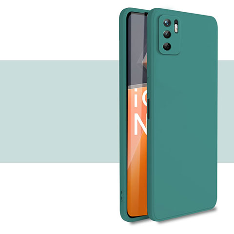 Coque Ultra Fine Silicone Souple 360 Degres Housse Etui YK3 pour Xiaomi Redmi Note 11 SE 5G Vert