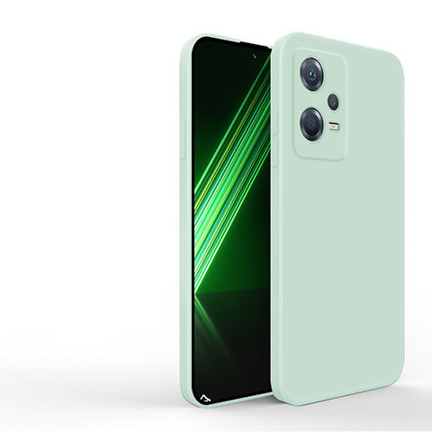 Coque Ultra Fine Silicone Souple 360 Degres Housse Etui YK3 pour Xiaomi Redmi Note 12 Pro+ Plus 5G Pastel Vert