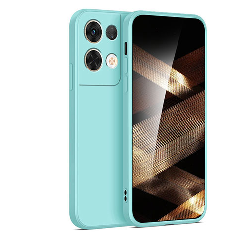 Coque Ultra Fine Silicone Souple 360 Degres Housse Etui YK3 pour Xiaomi Redmi Note 13 5G Cyan