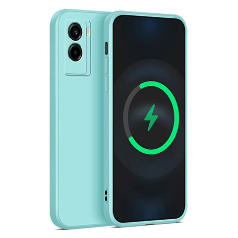 Coque Ultra Fine Silicone Souple 360 Degres Housse Etui YK4 pour Vivo Y72t Pastel Vert