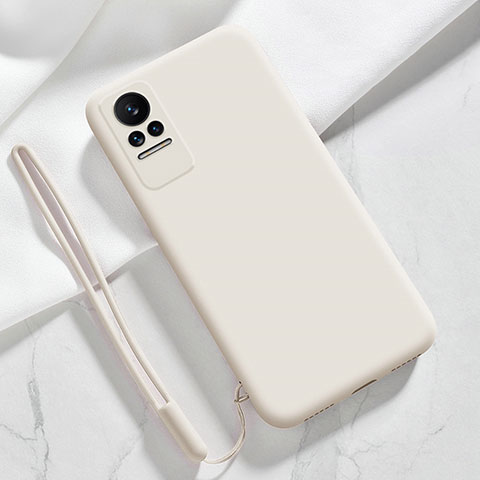 Coque Ultra Fine Silicone Souple 360 Degres Housse Etui YK4 pour Xiaomi Civi 5G Blanc