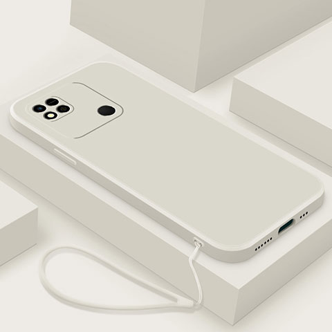 Coque Ultra Fine Silicone Souple 360 Degres Housse Etui YK4 pour Xiaomi POCO C31 Blanc