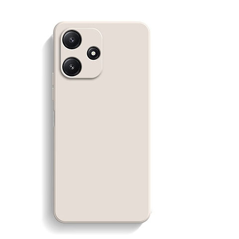 Coque Ultra Fine Silicone Souple 360 Degres Housse Etui YK4 pour Xiaomi Poco M6 Pro 5G Blanc