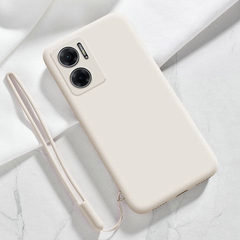 Coque Ultra Fine Silicone Souple 360 Degres Housse Etui YK4 pour Xiaomi Redmi 10 Prime Plus 5G Blanc