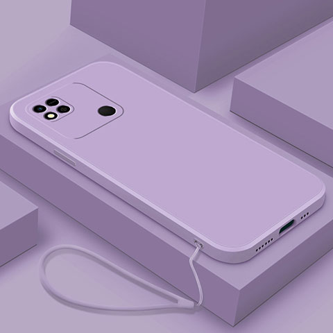 Coque Ultra Fine Silicone Souple 360 Degres Housse Etui YK4 pour Xiaomi Redmi 9 Activ Violet