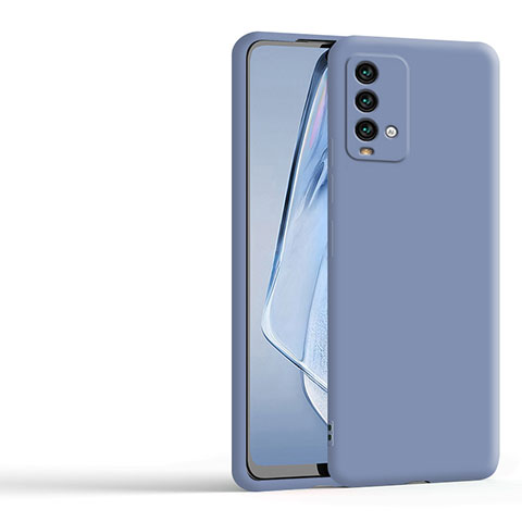 Coque Ultra Fine Silicone Souple 360 Degres Housse Etui YK4 pour Xiaomi Redmi 9T 4G Gris Lavende