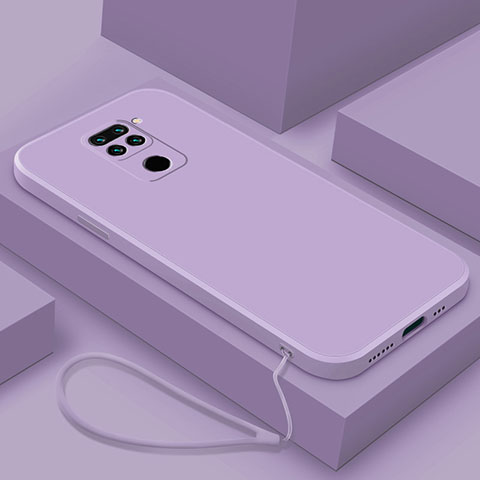 Coque Ultra Fine Silicone Souple 360 Degres Housse Etui YK4 pour Xiaomi Redmi Note 9 Violet