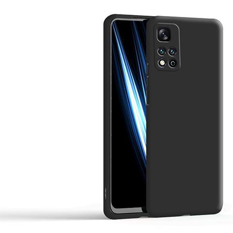 Coque Ultra Fine Silicone Souple 360 Degres Housse Etui YK5 pour Xiaomi Mi 11i 5G (2022) Noir