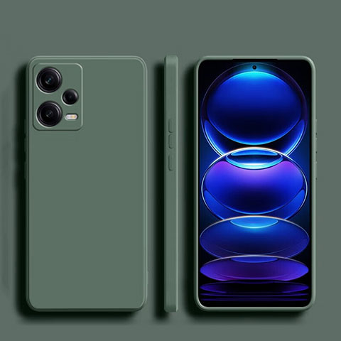 Coque Ultra Fine Silicone Souple 360 Degres Housse Etui YK5 pour Xiaomi Poco X5 5G Vert