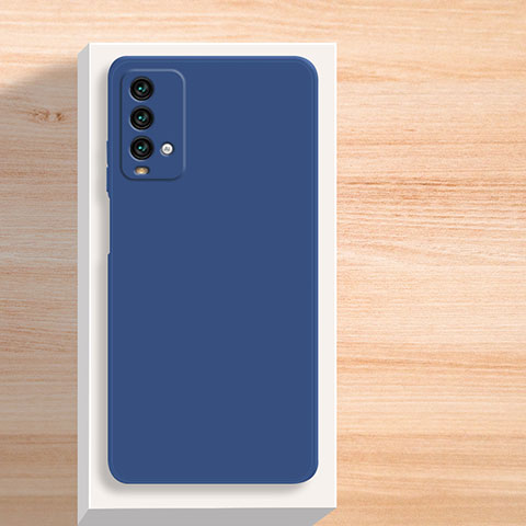 Coque Ultra Fine Silicone Souple 360 Degres Housse Etui YK5 pour Xiaomi Redmi 9 Power Bleu