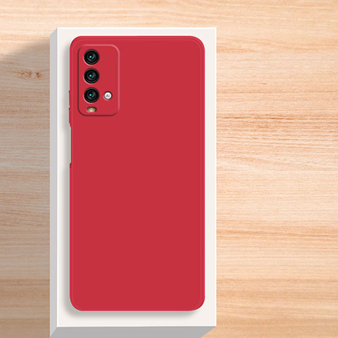 Coque Ultra Fine Silicone Souple 360 Degres Housse Etui YK5 pour Xiaomi Redmi 9 Power Rouge