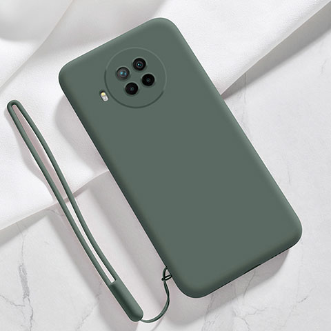 Coque Ultra Fine Silicone Souple 360 Degres Housse Etui YK6 pour Xiaomi Mi 10T Lite 5G Vert Nuit