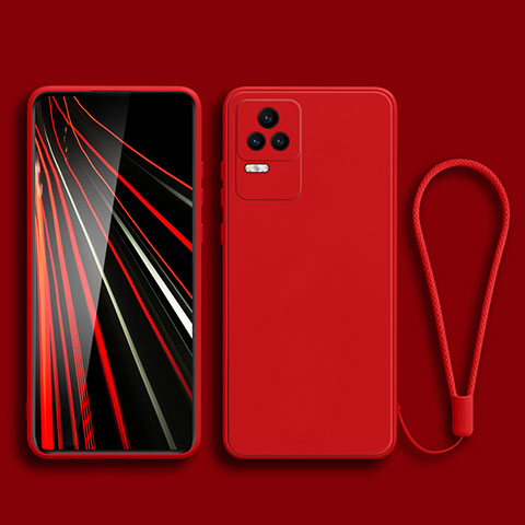 Coque Ultra Fine Silicone Souple 360 Degres Housse Etui YK6 pour Xiaomi Redmi K50 5G Rouge