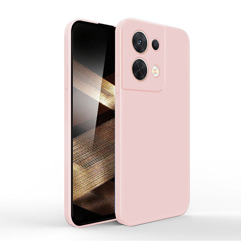 Coque Ultra Fine Silicone Souple 360 Degres Housse Etui YK6 pour Xiaomi Redmi Note 13 Pro 5G Rose