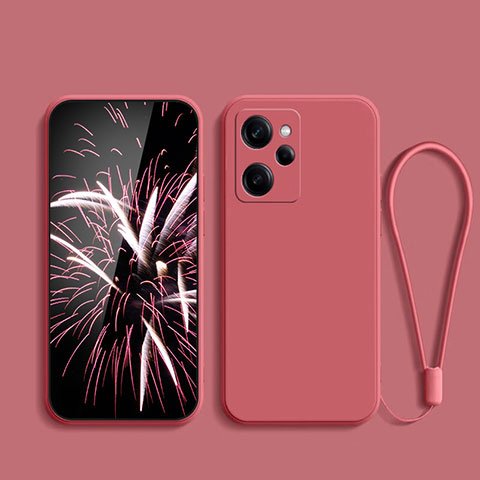 Coque Ultra Fine Silicone Souple 360 Degres Housse Etui YK7 pour Xiaomi Poco X5 Pro 5G Rouge