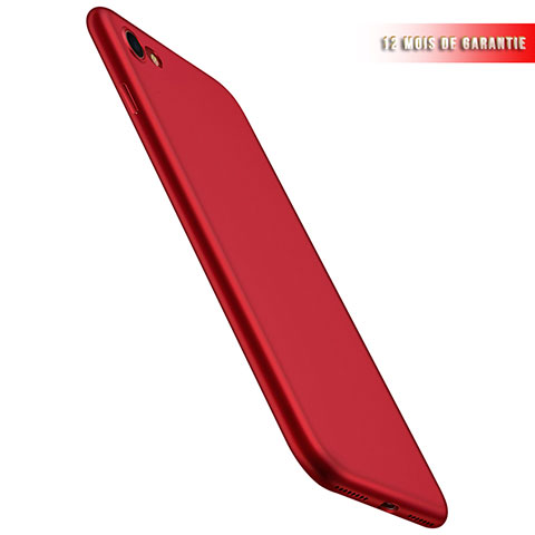 Coque Ultra Fine Silicone Souple 360 Degres pour Apple iPhone 8 Rouge