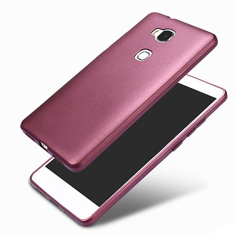 Coque Ultra Fine Silicone Souple 360 Degres pour Huawei GR5 Violet