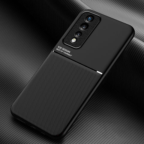 Coque Ultra Fine Silicone Souple Housse Etui avec Aimante Magnetique pour Huawei Honor 80 GT 5G Noir