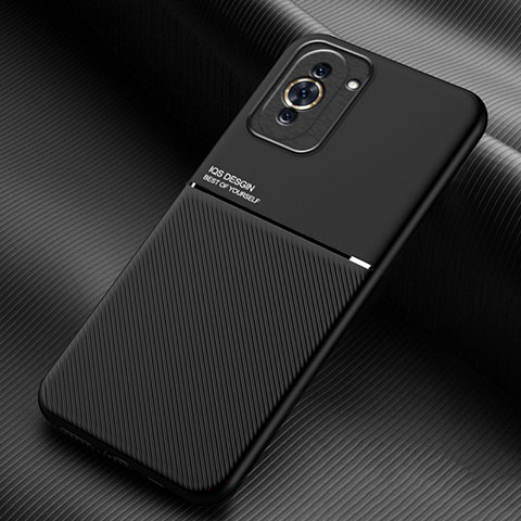 Coque Ultra Fine Silicone Souple Housse Etui avec Aimante Magnetique pour Huawei Nova 10 Pro Noir