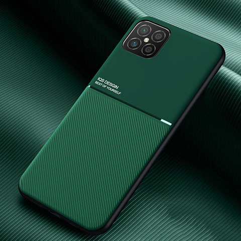 Coque Ultra Fine Silicone Souple Housse Etui avec Aimante Magnetique pour Huawei Nova 8 SE 4G Vert