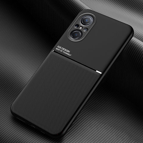 Coque Ultra Fine Silicone Souple Housse Etui avec Aimante Magnetique pour Huawei Nova 9 SE Noir