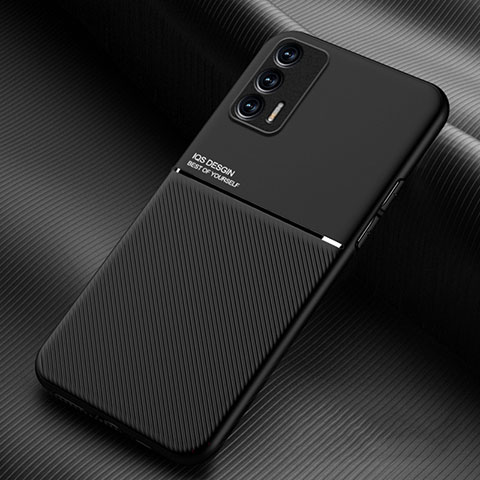 Coque Ultra Fine Silicone Souple Housse Etui avec Aimante Magnetique pour Realme Q3 Pro 5G Noir