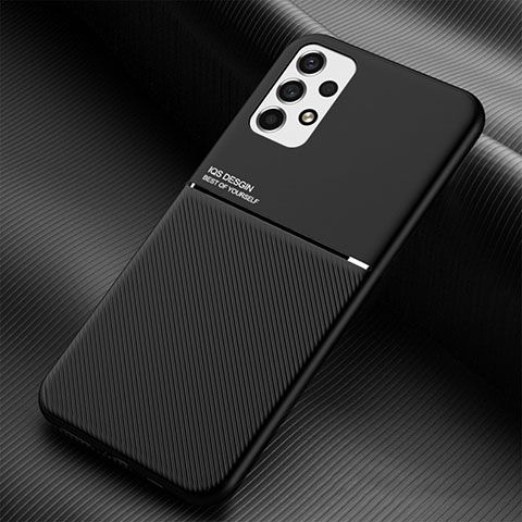 Coque Ultra Fine Silicone Souple Housse Etui avec Aimante Magnetique pour Samsung Galaxy A53 5G Noir