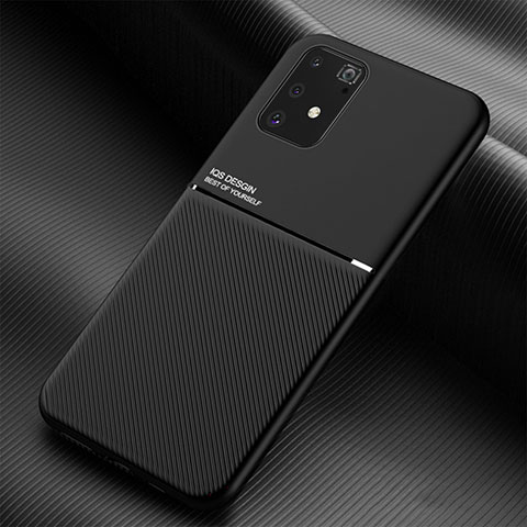 Coque Ultra Fine Silicone Souple Housse Etui avec Aimante Magnetique pour Samsung Galaxy S10 Lite Noir