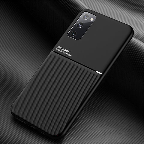 Coque Ultra Fine Silicone Souple Housse Etui avec Aimante Magnetique pour Samsung Galaxy S20 Lite 5G Noir