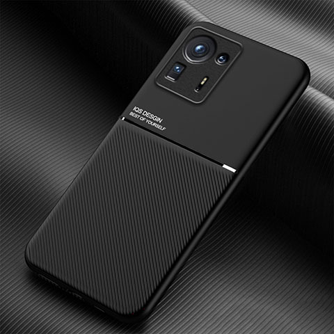 Coque Ultra Fine Silicone Souple Housse Etui avec Aimante Magnetique pour Xiaomi Mi Mix 4 5G Noir