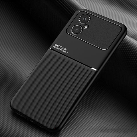 Coque Ultra Fine Silicone Souple Housse Etui avec Aimante Magnetique pour Xiaomi Redmi Note 11R 5G Noir