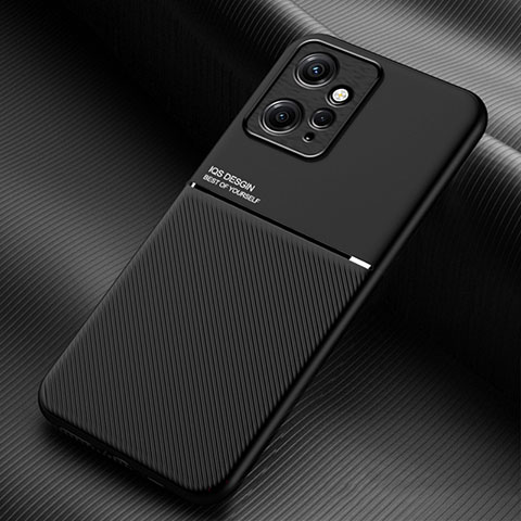 Coque Ultra Fine Silicone Souple Housse Etui avec Aimante Magnetique pour Xiaomi Redmi Note 12 4G Noir