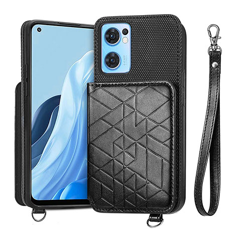 Coque Ultra Fine Silicone Souple Housse Etui avec Aimante Magnetique S02D pour OnePlus Nord CE 2 5G Noir