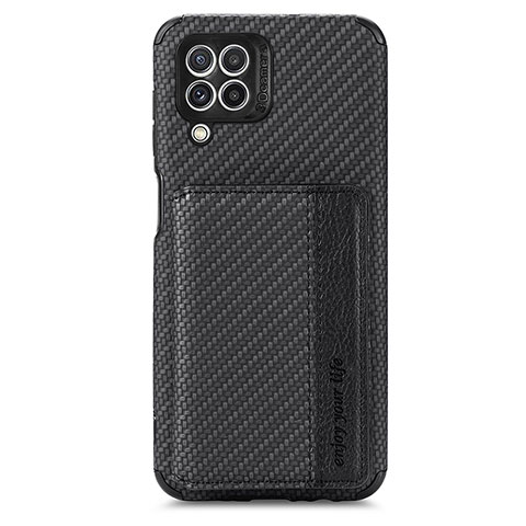 Coque Ultra Fine Silicone Souple Housse Etui avec Aimante Magnetique S02D pour Samsung Galaxy M32 4G Noir