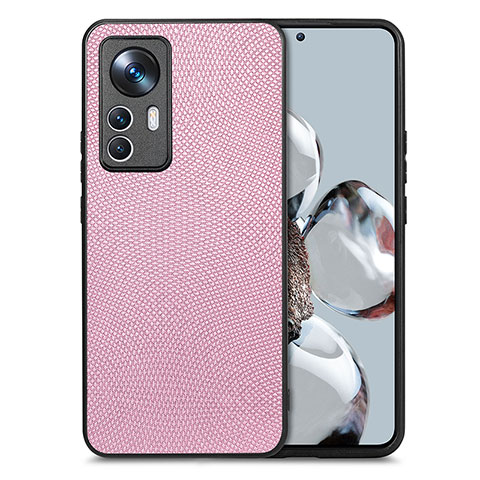 Coque Ultra Fine Silicone Souple Housse Etui avec Aimante Magnetique S02D pour Xiaomi Mi 12T Pro 5G Or Rose