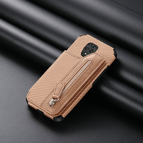 Coque Ultra Fine Silicone Souple Housse Etui avec Aimante Magnetique S02D pour Xiaomi Poco M2 Pro Or